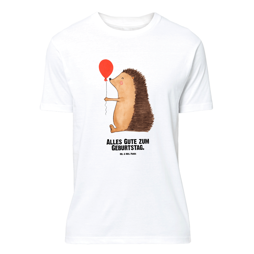 Personalisiertes T-Shirt Igel mit Luftballon T-Shirt Personalisiert, T-Shirt mit Namen, T-Shirt mit Aufruck, Männer, Frauen, Wunschtext, Bedrucken, Tiermotive, Gute Laune, lustige Sprüche, Tiere, Igel, Geburtstag, Herzlichen Glückwunsch, Glückwunsch, Geburtstagskind, Ballon, Happy Birthday