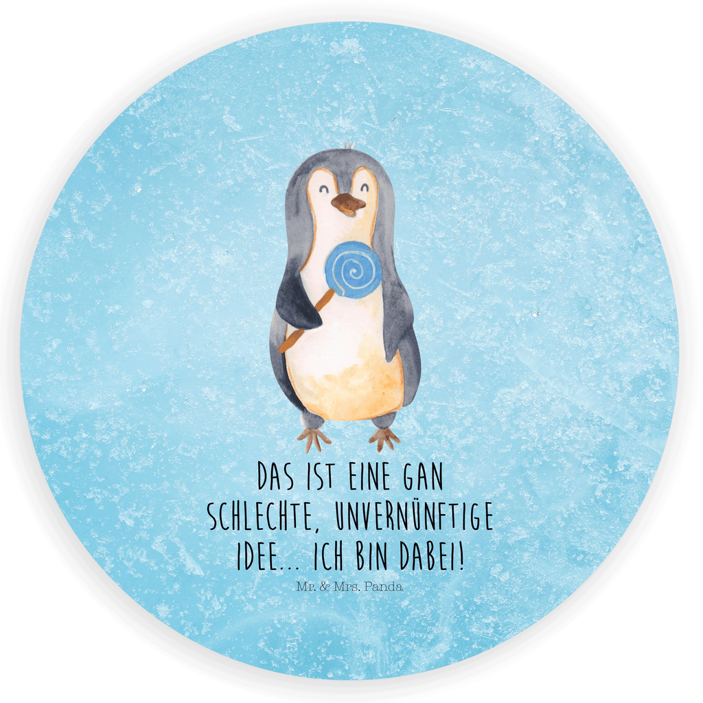 Rund Aufkleber Pinguin Lolli Sticker, Aufkleber, Etikett, Kinder, rund, Pinguin, Pinguine, Lolli, Süßigkeiten, Blödsinn, Spruch, Rebell, Gauner, Ganove, Rabauke
