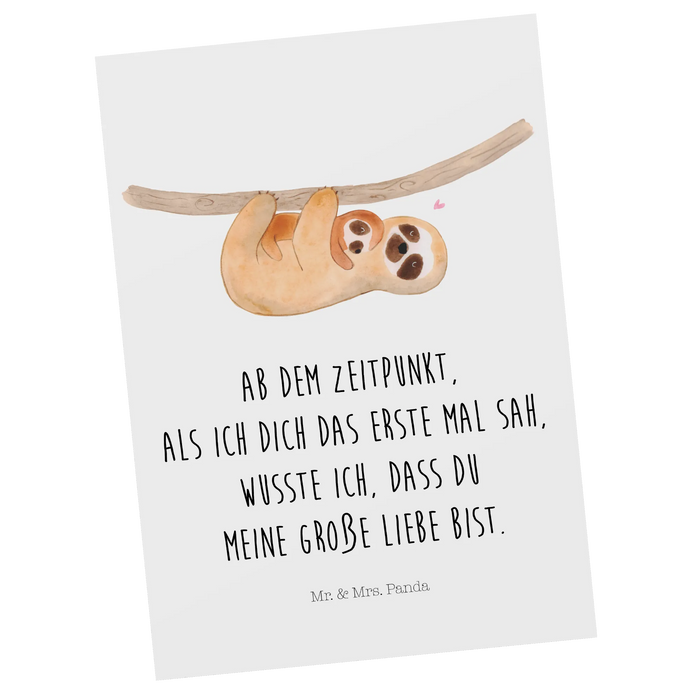 Postcard sloth child