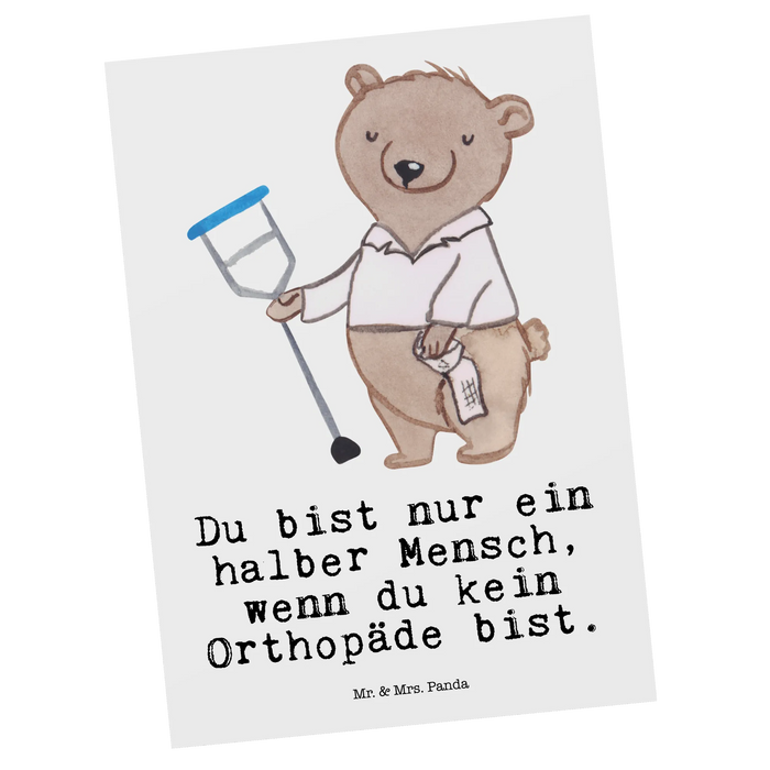 Postkarte Orthopäde Herz