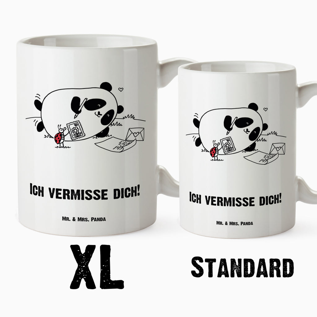 XL Tasse Easy & Peasy Vermissen XL Tasse, Große Tasse, Grosse Kaffeetasse, XL Becher, XL Teetasse, spülmaschinenfest, Jumbo Tasse, Groß