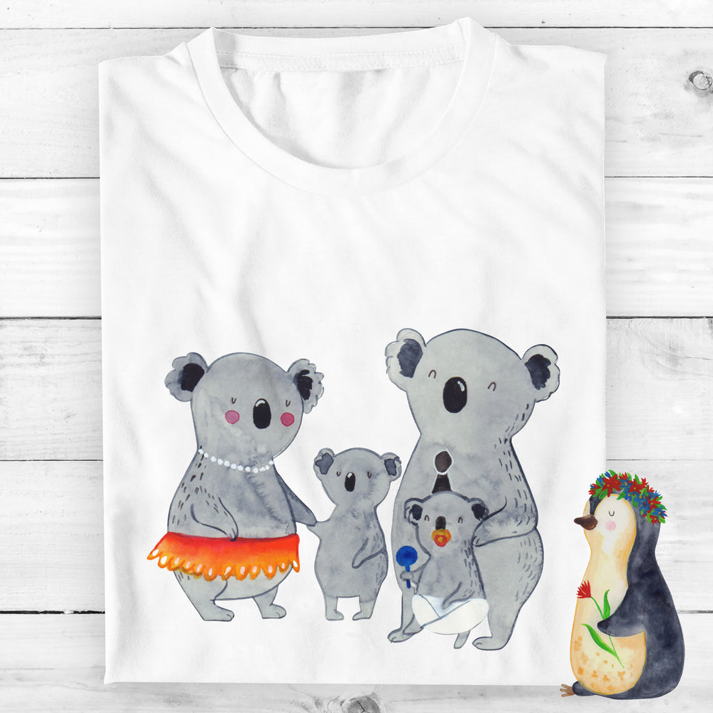 Personalisiertes T-Shirt Koala Familie T-Shirt Personalisiert, T-Shirt mit Namen, T-Shirt mit Aufruck, Männer, Frauen, Familie, Vatertag, Muttertag, Bruder, Schwester, Mama, Papa, Oma, Opa, Koala, Koalas, Family, Kinder, Geschwister, Familienleben