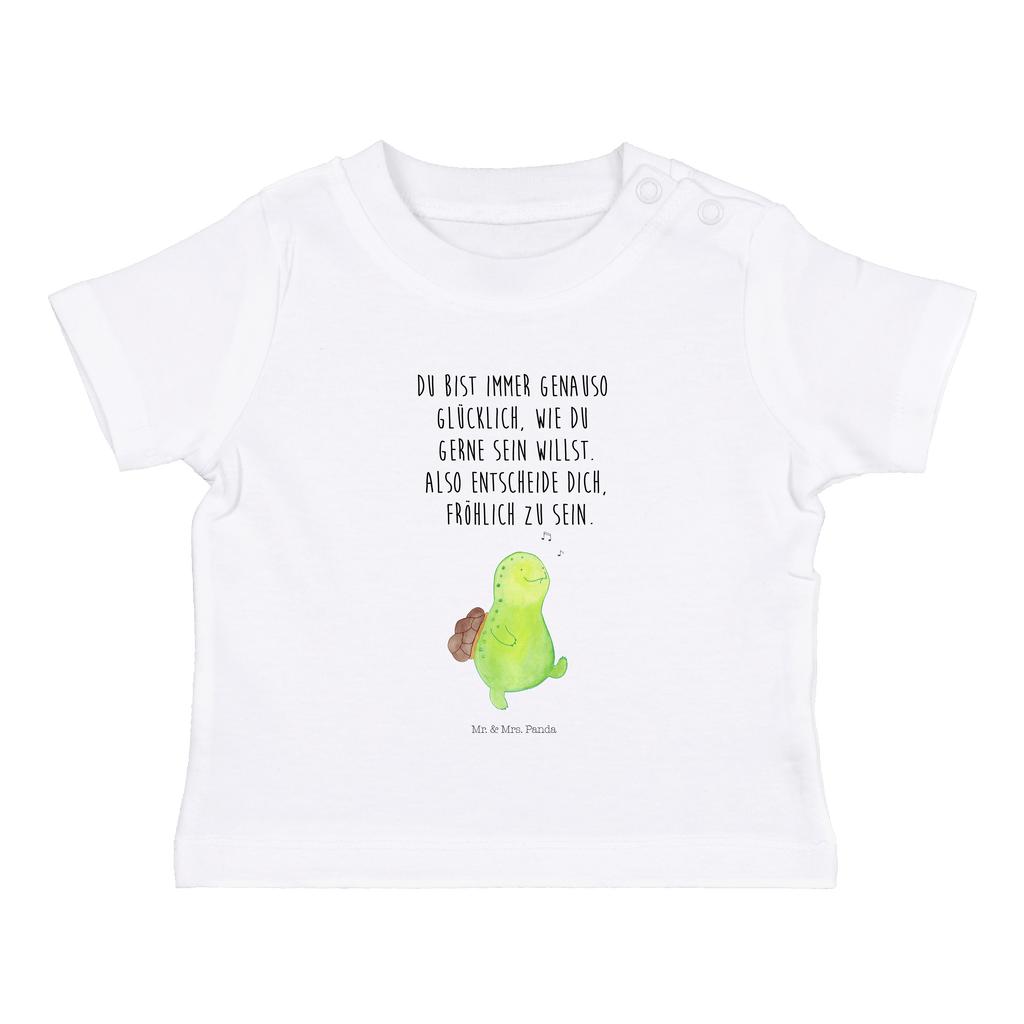 Organic Baby Shirt Schildkröte pfeift Baby T-Shirt, Jungen Baby T-Shirt, Mädchen Baby T-Shirt, Shirt, Schildkröte, Schildi, Schildkröten, fröhlich, Glück, Motivation, Lebensfreude, Depression, Trennung, Neuanfang