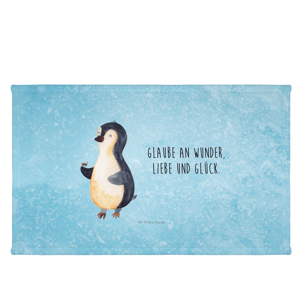 Handtuch Pinguin Marienkäfer Handtuch, Badehandtuch, Badezimmer, Handtücher, groß, Kinder, Baby, Pinguin, Pinguine, Marienkäfer, Liebe, Wunder, Glück, Freude, Lebensfreude