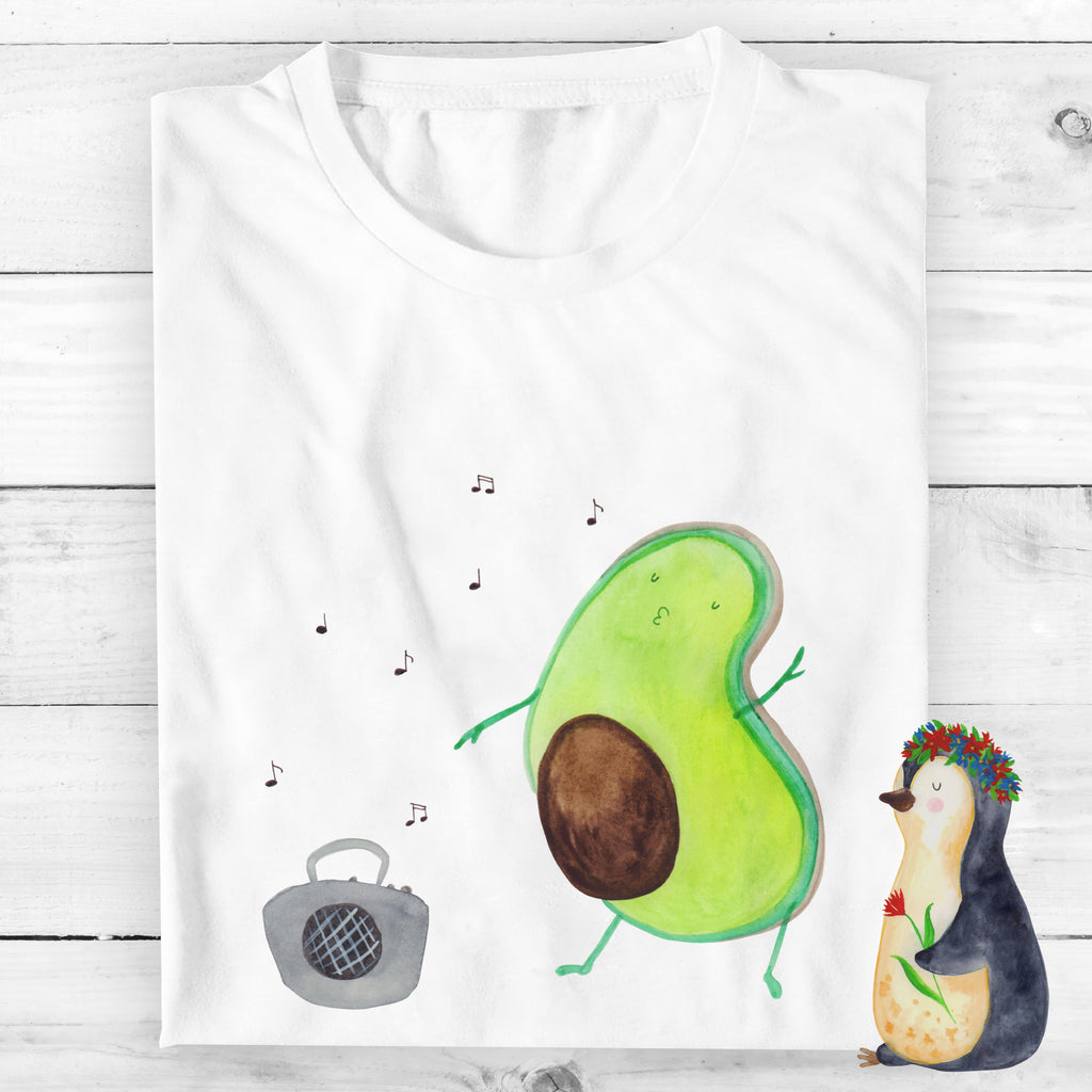 Personalisiertes T-Shirt Avocado tanzt T-Shirt Personalisiert, T-Shirt mit Namen, T-Shirt mit Aufruck, Männer, Frauen, Wunschtext, Bedrucken, Avocado, Veggie, Vegan, Gesund