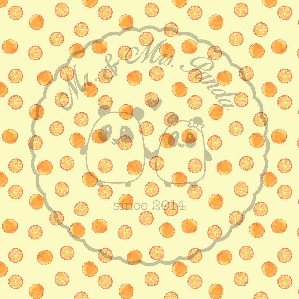 Damen Slipper Zitrus Orangen Orangen Muster, Obst Muster, Orangen, Orange, Zitrusfrüchte