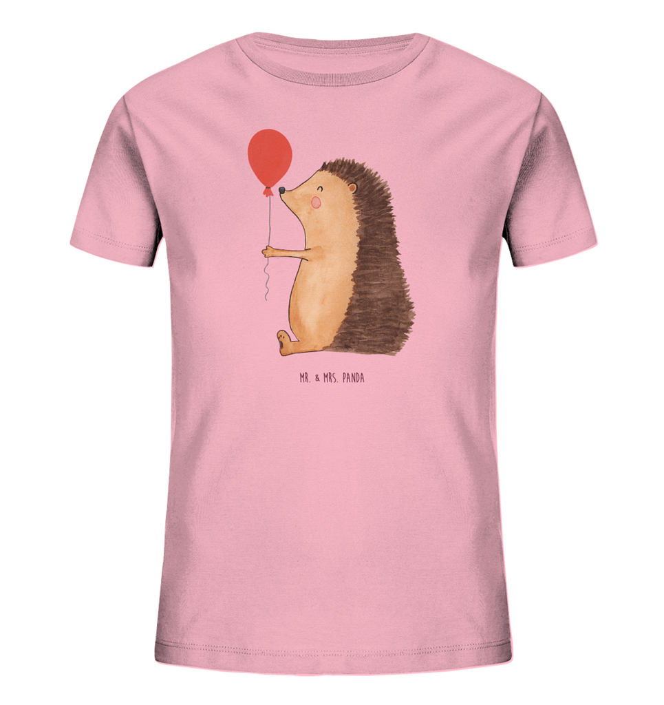 Organic Kinder T-Shirt Igel Luftballon Kinder T-Shirt, Kinder T-Shirt Mädchen, Kinder T-Shirt Jungen, Tiermotive, Gute Laune, lustige Sprüche, Tiere, Igel, Geburtstag, Herzlichen Glückwunsch, Glückwunsch, Geburtstagskind, Ballon, Happy Birthday