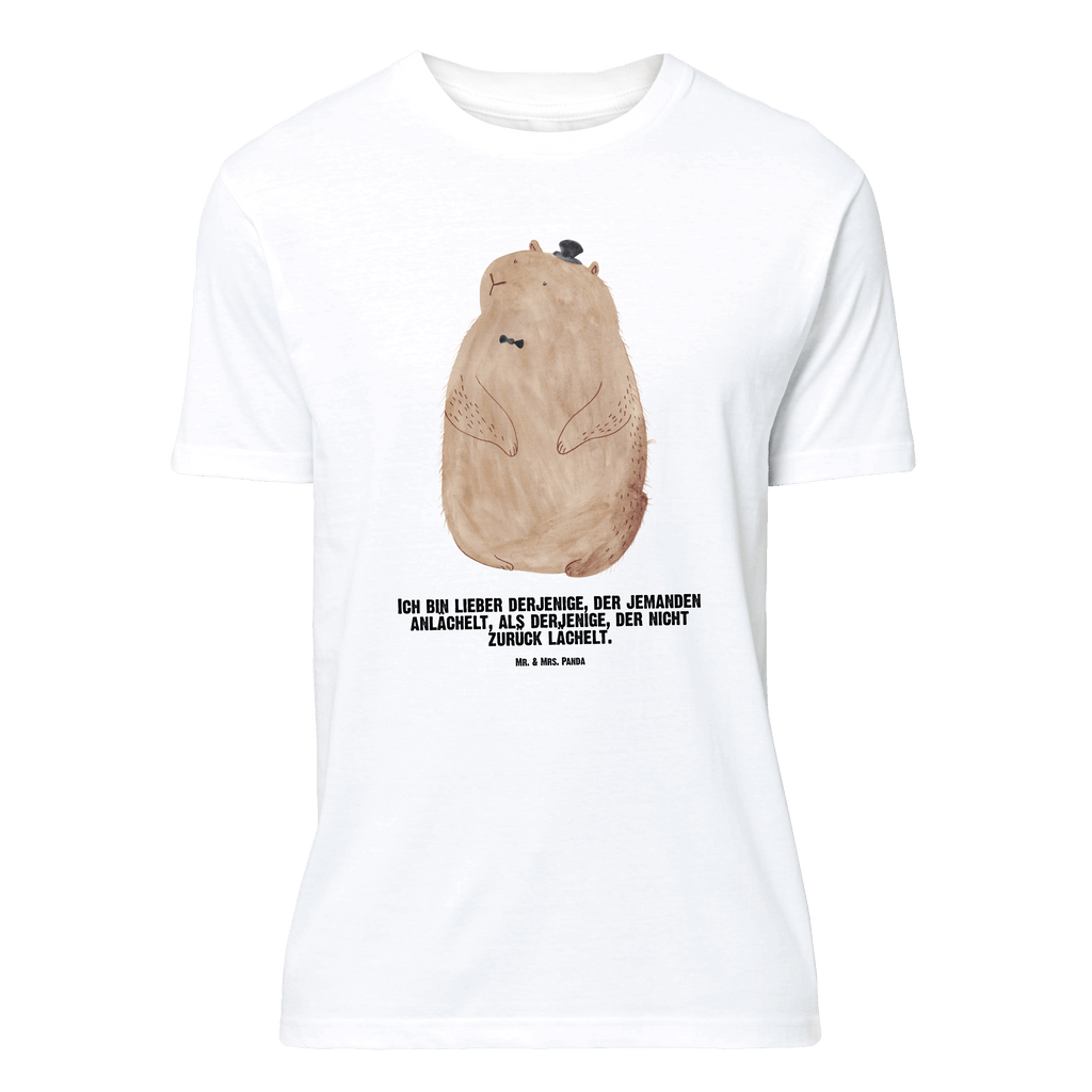 Personalisiertes T-Shirt Murmeltier T-Shirt Personalisiert, T-Shirt mit Namen, T-Shirt mit Aufruck, Männer, Frauen, Tiermotive, Gute Laune, lustige Sprüche, Tiere, Murmeltier, Knigge, Fröhlichkeit, Freundlichkeit, Respekt, Anstand