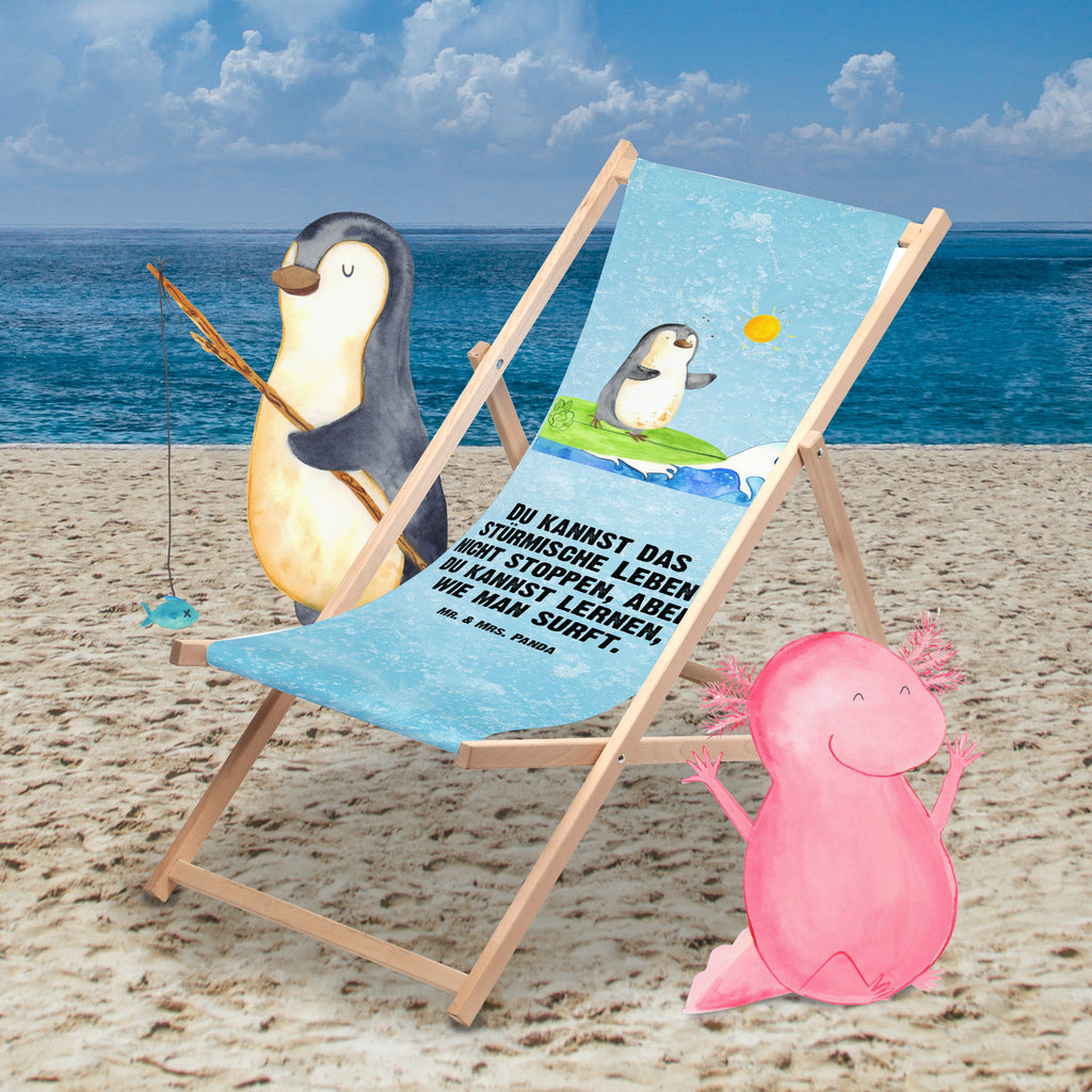 Gartenliege Pinguin Surfer Sonnenliege, Strandliege, Liege, Liegestuhl, Gartenliege, Gartenstuhl, Pinguin, Pinguine, surfen, Surfer, Hawaii, Urlaub, Wellen, Wellen reiten, Portugal