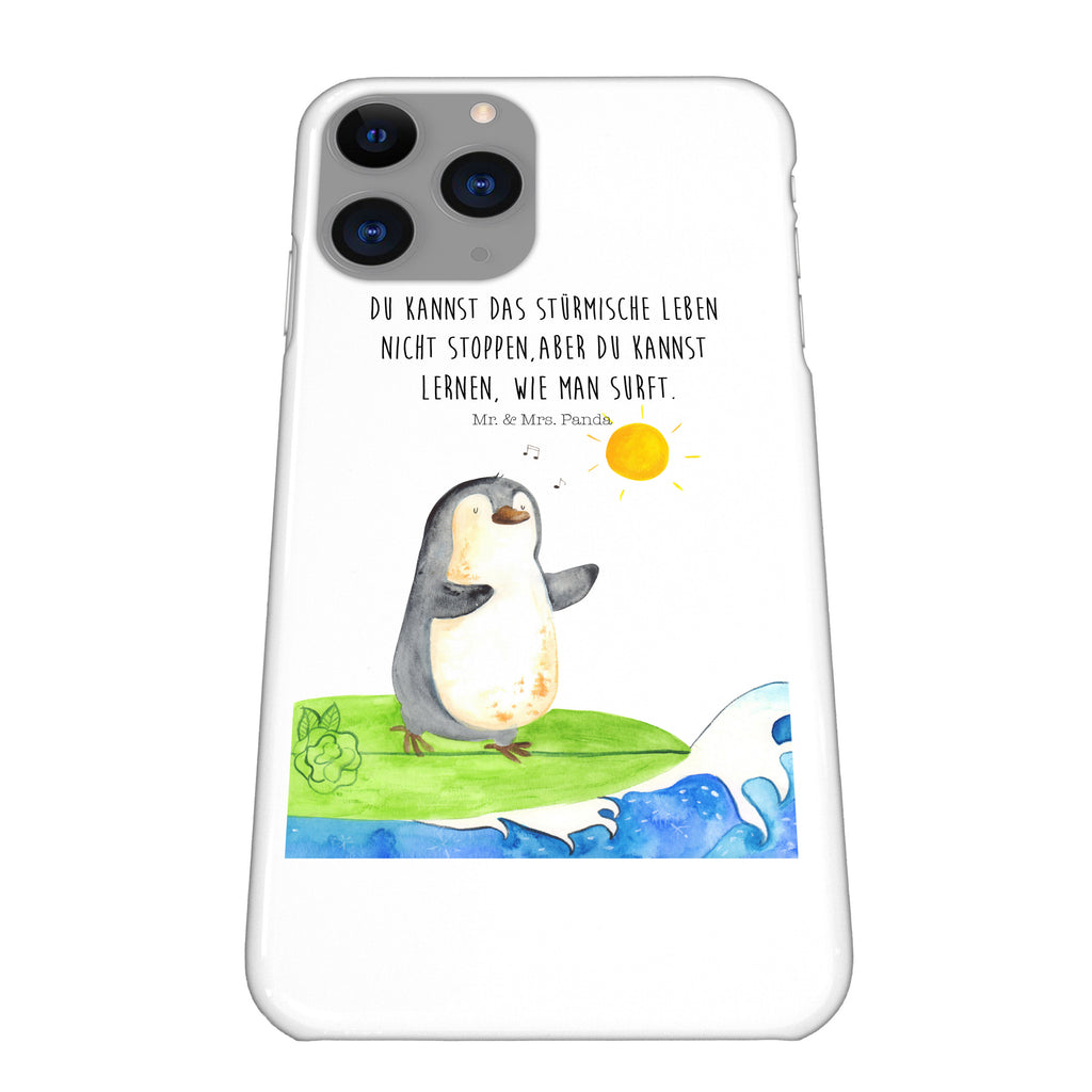 Handyhülle Pinguin Surfer Iphone 11, Handyhülle, Smartphone Hülle, Handy Case, Handycover, Hülle, Pinguin, Pinguine, surfen, Surfer, Hawaii, Urlaub, Wellen, Wellen reiten, Portugal
