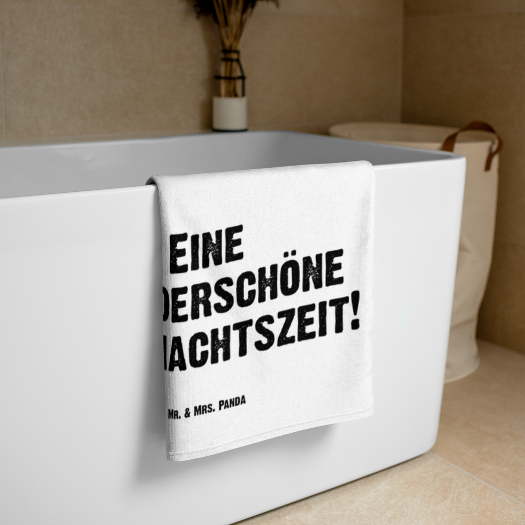XL Badehandtuch Easy & Peasy Weihnachtszeit Handtuch, Badetuch, Duschtuch, Strandtuch, Saunatuch