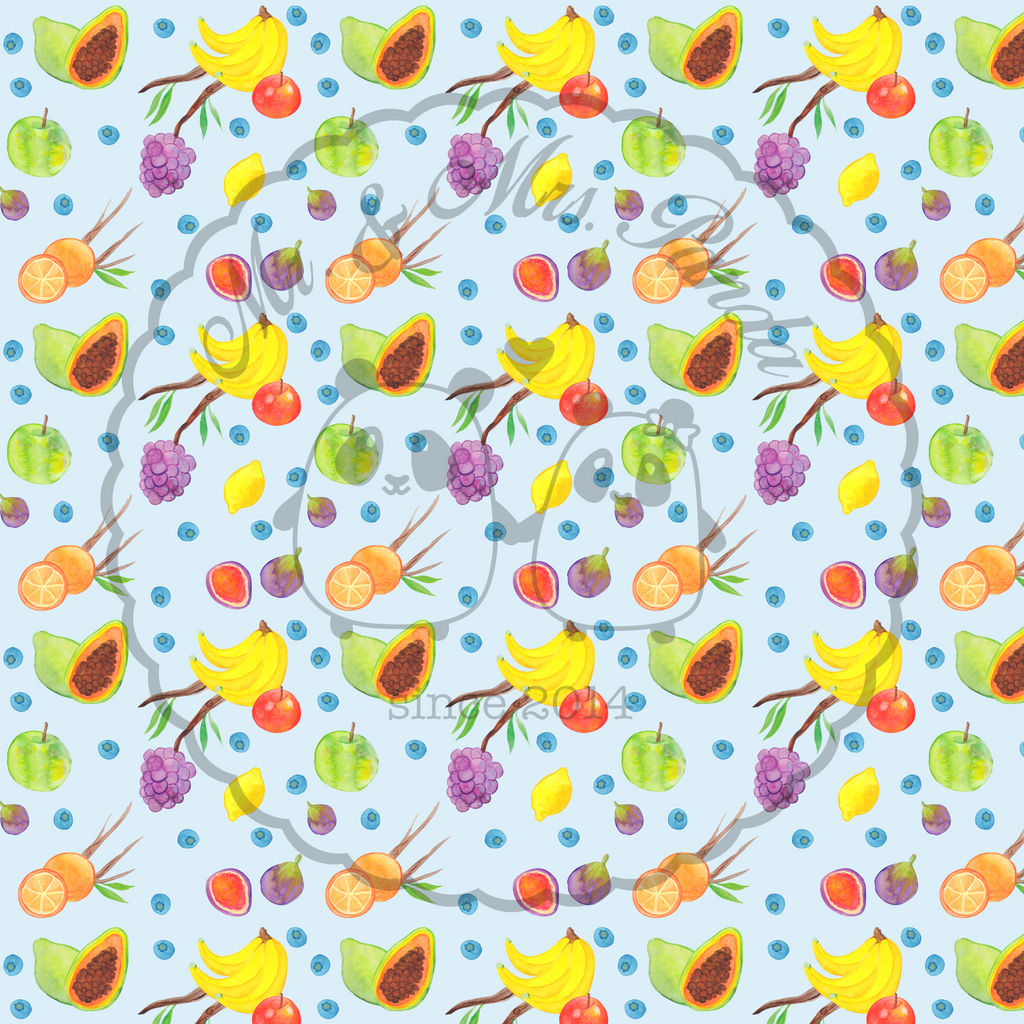 40x40 Kissen Obst Korb Kissenhülle, Kopfkissen, Sofakissen, Dekokissen, Motivkissen, Obst Muster, Obstkorb, Früchte, Frucht Muster
