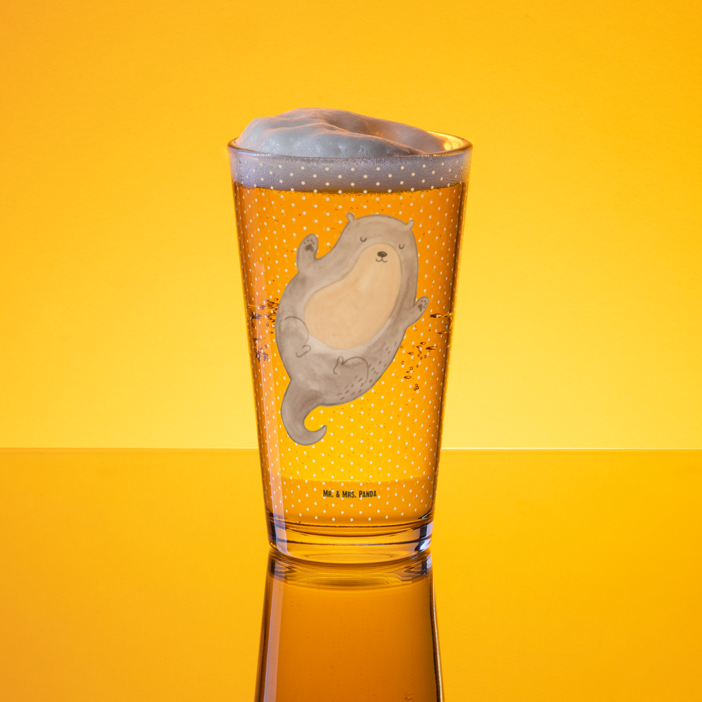 Premium Trinkglas Otter Umarmen Trinkglas, Glas, Pint Glas, Bierglas, Cocktail Glas, Wasserglas, Otter, Fischotter, Seeotter, Otter Seeotter See Otter