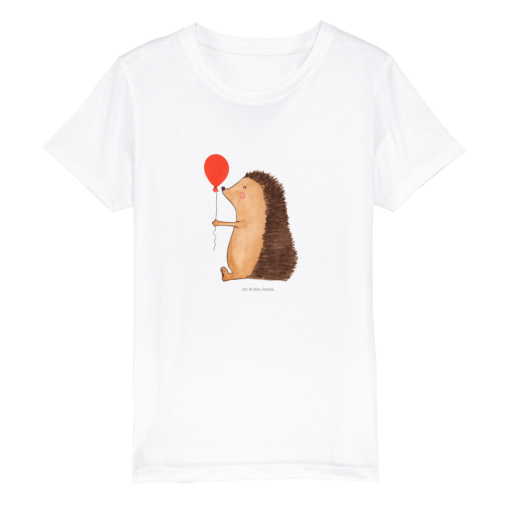 Organic Kinder T-Shirt Igel Luftballon Kinder T-Shirt, Kinder T-Shirt Mädchen, Kinder T-Shirt Jungen, Tiermotive, Gute Laune, lustige Sprüche, Tiere, Igel, Geburtstag, Herzlichen Glückwunsch, Glückwunsch, Geburtstagskind, Ballon, Happy Birthday
