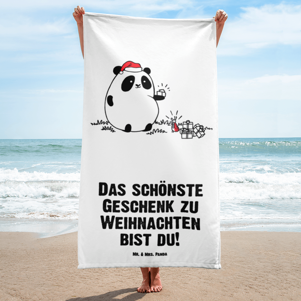 XL Badehandtuch Easy & Peasy Weihnachtsgeschenk Handtuch, Badetuch, Duschtuch, Strandtuch, Saunatuch