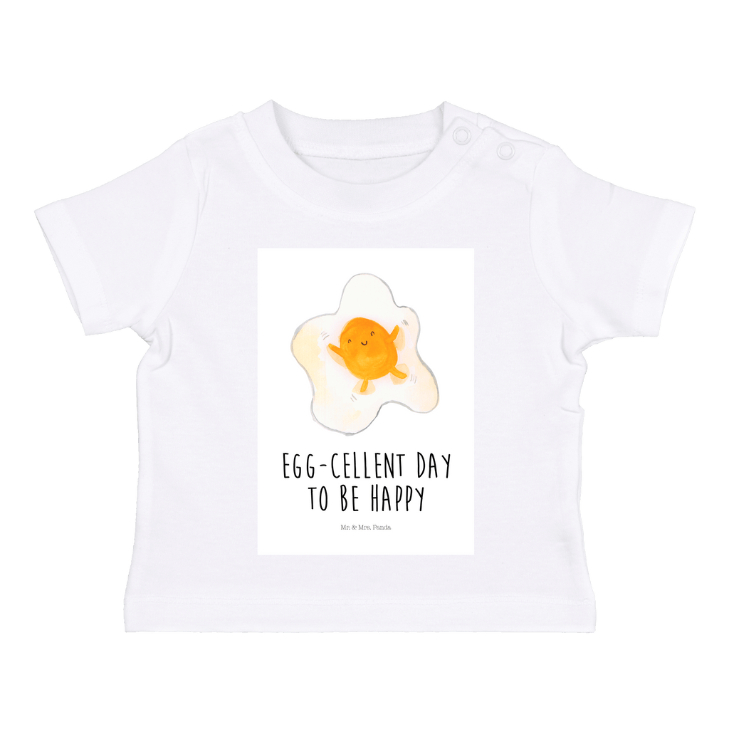 Organic Baby Shirt Spiegelei Baby T-Shirt, Jungen Baby T-Shirt, Mädchen Baby T-Shirt, Shirt, Tiermotive, Gute Laune, lustige Sprüche, Tiere, Ei, Spiegelei, Schön, Tag, Glücklich, Liebe