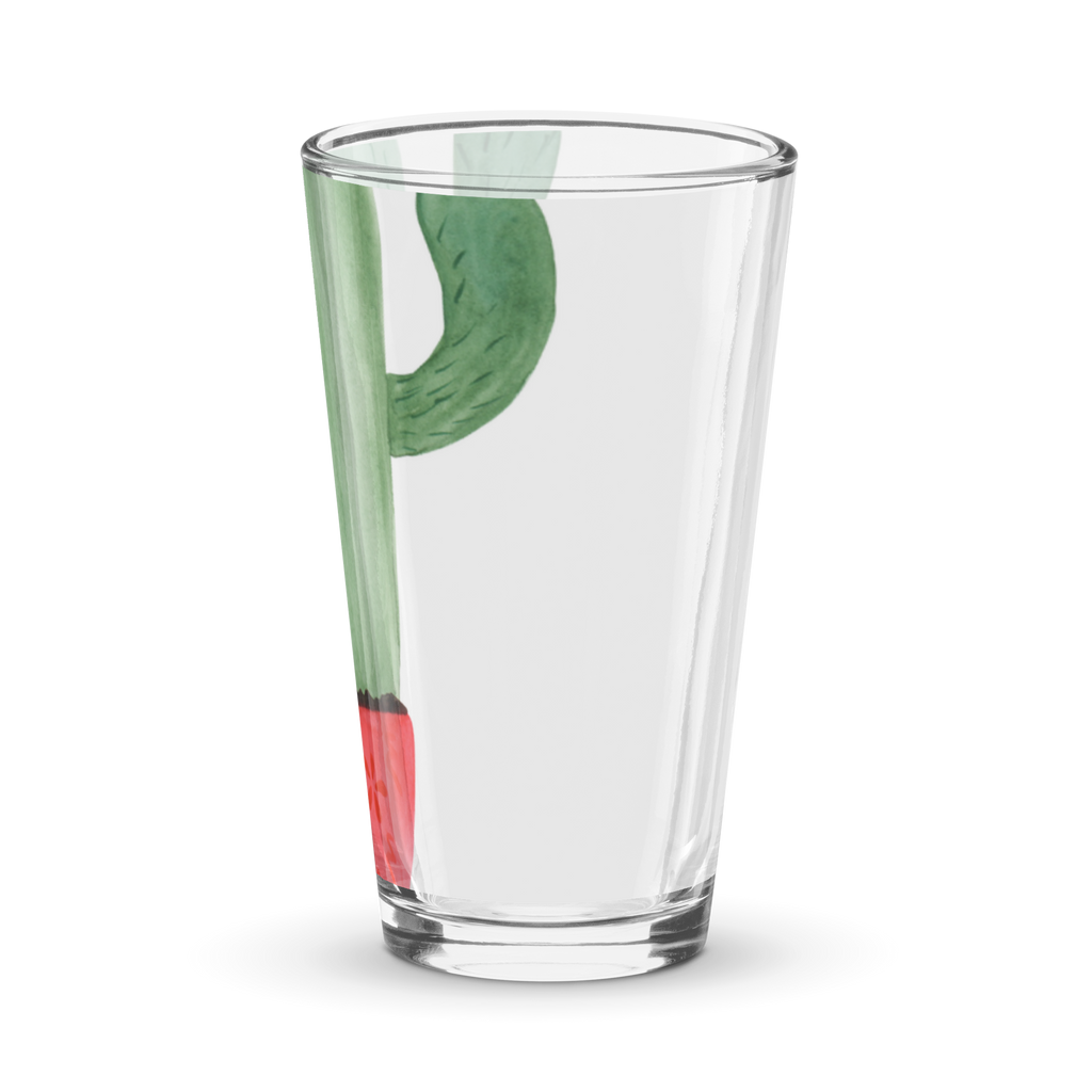 Premium Trinkglas Kaktus wütend Trinkglas, Glas, Pint Glas, Bierglas, Cocktail Glas, Wasserglas, Kaktus, Kakteen, ärgern, Büro, Schule, Büroalltag, Chefin, Kollege, Kollegin, wütend