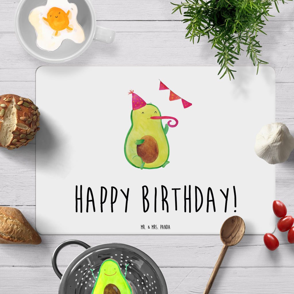 Tischset Avocado Birthday Tischset, Tischuntersetzer, Platzset, Avocado, Veggie, Vegan, Gesund