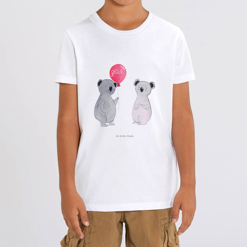 Organic Kinder T-Shirt Koala Luftballon Kinder T-Shirt, Kinder T-Shirt Mädchen, Kinder T-Shirt Jungen, Koala, Koalabär, Luftballon, Party, Geburtstag, Geschenk