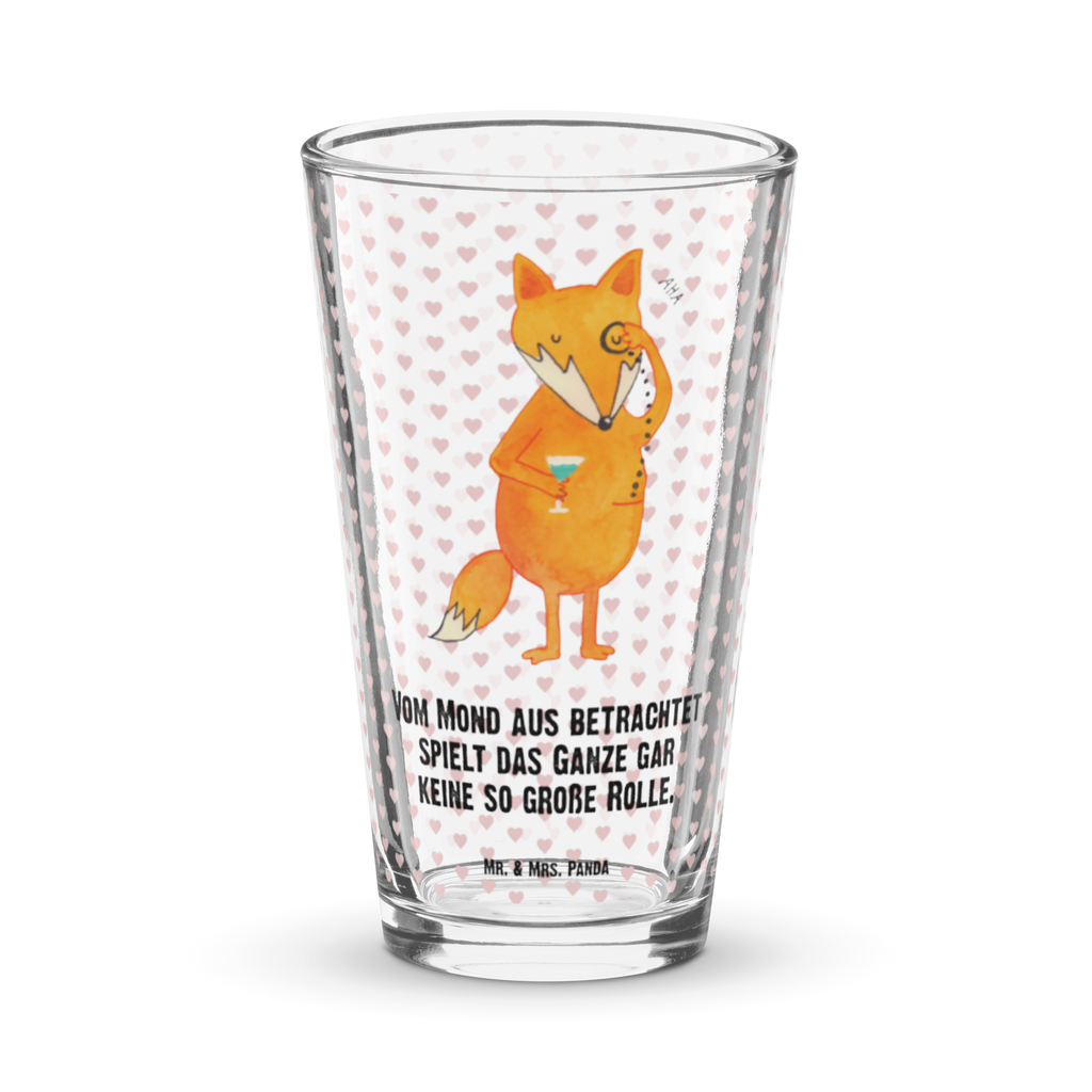 Premium Trinkglas Fuchs Lord Trinkglas, Glas, Pint Glas, Bierglas, Cocktail Glas, Wasserglas, Fuchs, Füchse, tröstende Worte, Spruch lustig, Liebeskummer Geschenk, Motivation Spruch, Problemlösung