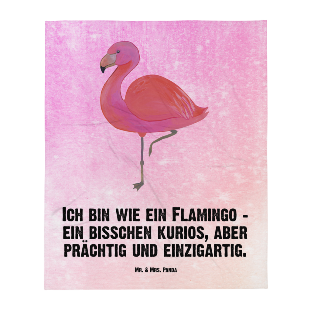 Kuscheldecke Flamingo classic Decke, Wohndecke, Tagesdecke, Wolldecke, Sofadecke, Flamingo, Einzigartig, Selbstliebe, Stolz, ich, für mich, Spruch, Freundin, Freundinnen, Außenseiter, Sohn, Tochter, Geschwister