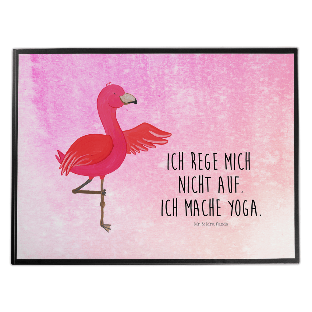 Schreibtischunterlage Flamingo Yoga Schreibunterlage, Schreibtischauflage, Bürobedarf, Büroartikel, Schreibwaren, Schreibtisch Unterlagen, Schreibtischunterlage Groß, Flamingo, Vogel, Yoga, Namaste, Achtsamkeit, Yoga-Übung, Entspannung, Ärger, Aufregen, Tiefenentspannung