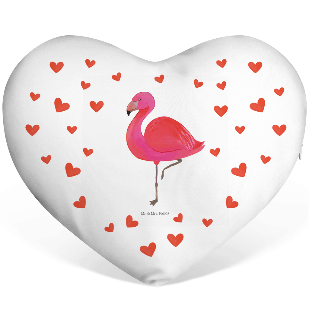 Herzkissen Flamingo classic Kissen, Herzkissen, Herzform, Herz, Dekokissen, Flamingo, Einzigartig, Selbstliebe, Stolz, ich, für mich, Spruch, Freundin, Freundinnen, Außenseiter, Sohn, Tochter, Geschwister
