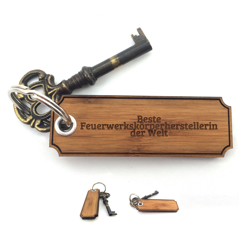 Schlüsselanhänger Classic Gravur Feuerwerkskörperherstellerin Schlüsselanhänger, Anhänger, Taschenanhänger, Glücksbringer, Geschenke, Schenken, Gravur