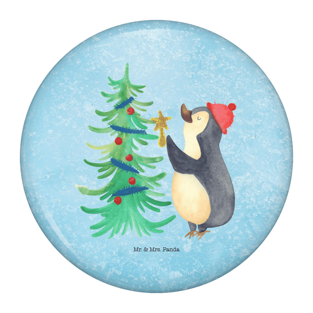 Button Pinguin Weihnachtsbaum 50mm Button, Button, Pin, Anstecknadel, Winter, Weihnachten, Weihnachtsdeko, Nikolaus, Advent, Heiligabend, Wintermotiv, Pinguin