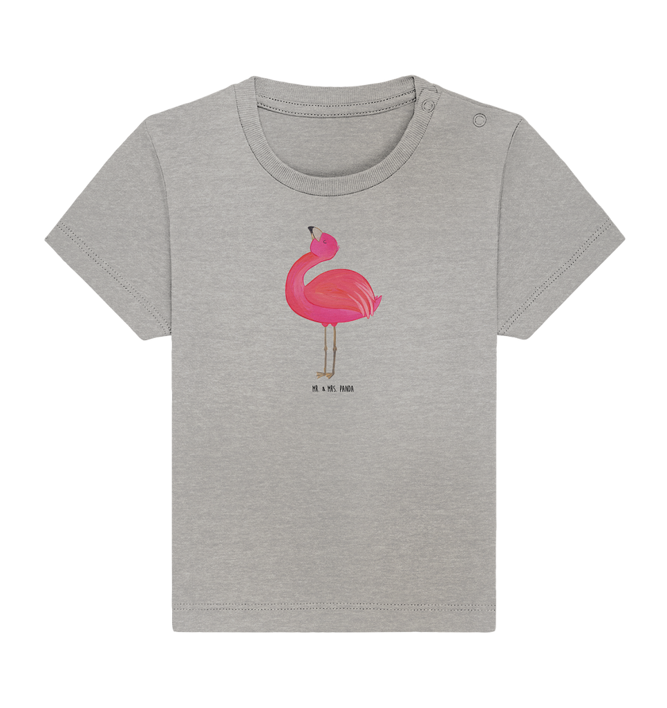 Organic Baby Shirt Flamingo stolz Baby T-Shirt, Jungen Baby T-Shirt, Mädchen Baby T-Shirt, Shirt, Flamingo, stolz, Freude, Selbstliebe, Selbstakzeptanz, Freundin, beste Freundin, Tochter, Mama, Schwester