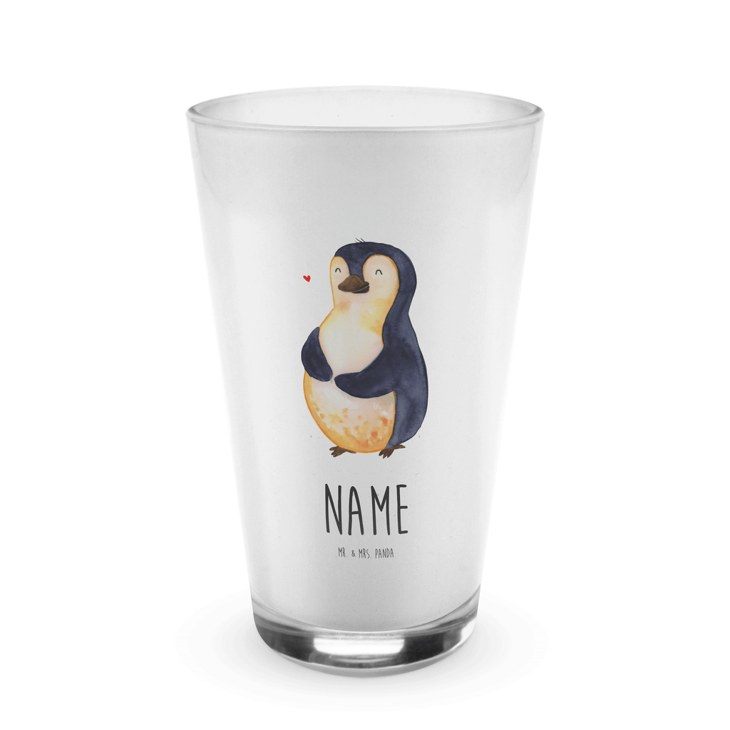 Personalisiertes Glas Pinguin Diät Bedrucktes Glas, Glas mit Namen, Namensglas, Glas personalisiert, Name, Bedrucken, Pinguin, Pinguine, Diät, Abnehmen, Abspecken, Gewicht, Motivation, Selbstliebe, Körperliebe, Selbstrespekt