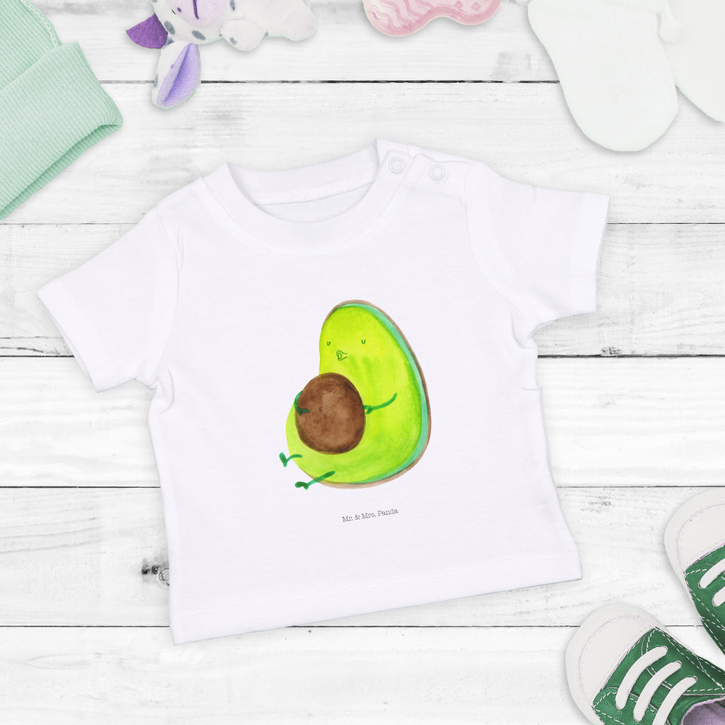 Organic Baby Shirt Avocado Pfeifen Baby T-Shirt, Jungen Baby T-Shirt, Mädchen Baby T-Shirt, Shirt, Avocado, Veggie, Vegan, Gesund, Diät, Abnehmen, Ernährung, dick sein, Pummelfee