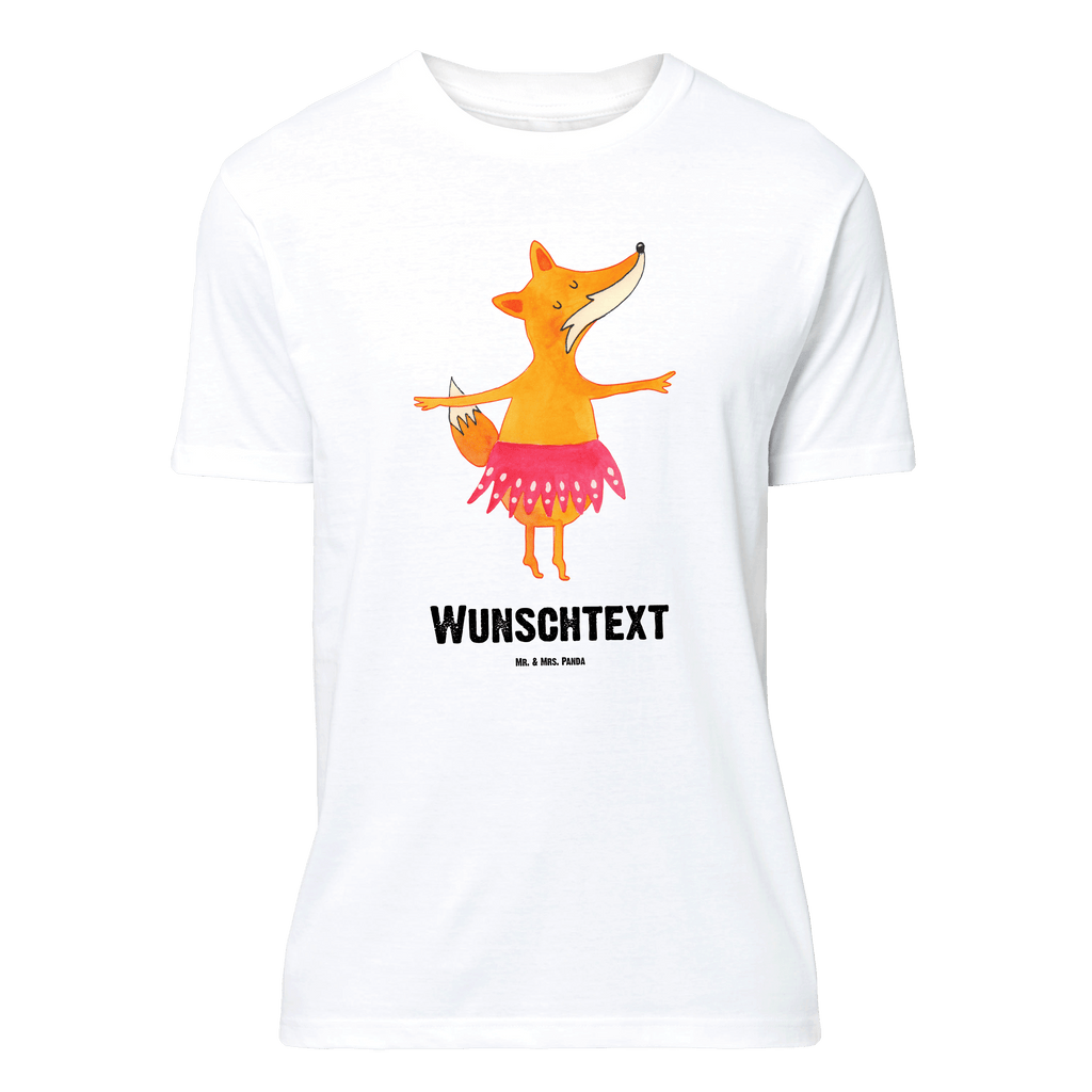 Personalisiertes T-Shirt Fuchs Ballerina T-Shirt Personalisiert, T-Shirt mit Namen, T-Shirt mit Aufruck, Männer, Frauen, Fuchs, Fuchs Spruch, Füchse, Füchsin, Ballerina, Ballett, Tänzerin, Tanzen, Party, Einladung, Geburtstag