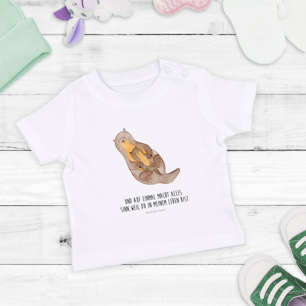 Organic Baby Shirt Otter Kind Baby T-Shirt, Jungen Baby T-Shirt, Mädchen Baby T-Shirt, Shirt, Otter, Fischotter, Seeotter, Otter Seeotter See Otter