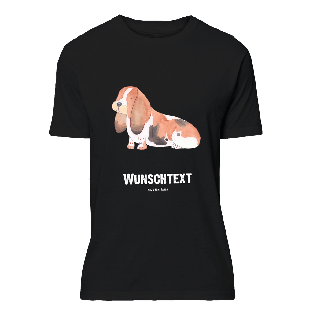 Personalisiertes T-Shirt Hund Basset Hound T-Shirt Personalisiert, T-Shirt mit Namen, T-Shirt mit Aufruck, Männer, Frauen, Wunschtext, Bedrucken, Hund, Hundemotiv, Haustier, Hunderasse, Tierliebhaber, Hundebesitzer, Sprüche, Basset Hound, Basset, Hundeliebe, kinderlos