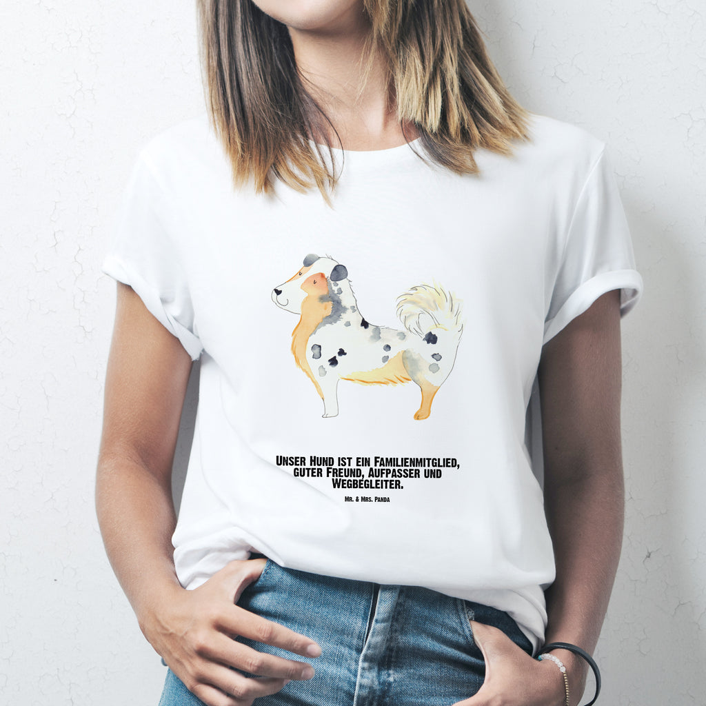 Personalisiertes T-Shirt Australien Shepherd T-Shirt Personalisiert, T-Shirt mit Namen, T-Shirt mit Aufruck, Männer, Frauen, Wunschtext, Bedrucken, Hund, Hundemotiv, Haustier, Hunderasse, Tierliebhaber, Hundebesitzer, Sprüche, Australien Shepherd, Shepherd, Hundeliebe, Familienhund, Spruch