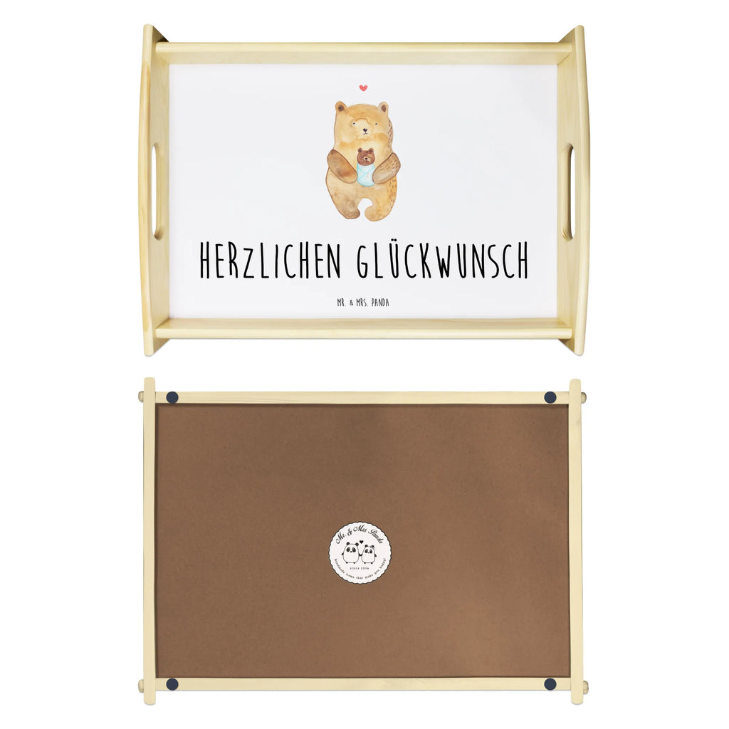 Serviertablett Bär Baby Holztablett, Küchentablett, Tablett, Serviertablett, Dekotablett, Frühstückstablett, Bär, Teddy, Teddybär, Geburt, Nichte, Taufe, Neffe, Enkelin, Enkel, Eltern, Mutter, Täufling, Baby, Geburtstag, Glückwunsch