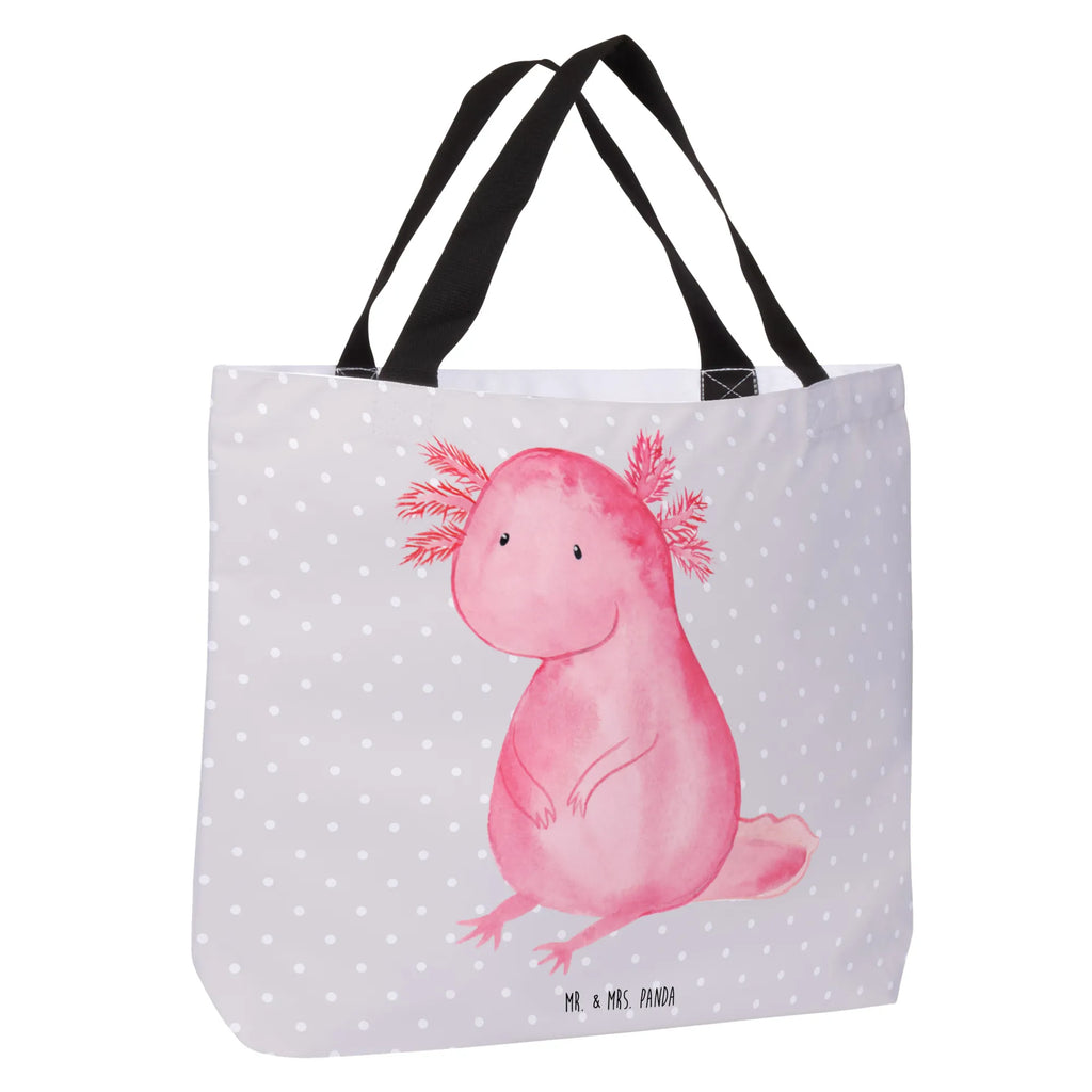 Shopper Axolotl null Ausflug, XL, Tragebeutel, XXL Tasche, Alltagstasche, Schulbeutel, Stofftasche, Tüte, Strandtasche, Shopper, Schultasche, Einkaufsbeutel, Beutel, Freizeittasche, Schultertasche, Einkaufstasche, Molch, Axolotl, Freundin, Lebensstil, Fröhlich, Axolot, Vergnügt, Liebe, Lebensweisheit, Weisheit, Zufrieden