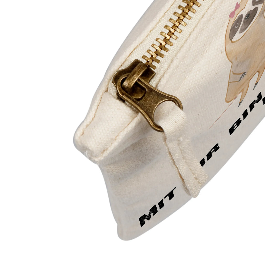 Schminktasche Faultier Pärchen toiletry bag, beauty case, Schlampermäppchen, Kosmetiktasche, Kulturtasche, beauty tasche, Kulturbeutel, Schminkbeutel, aufbewahrungstasche, kosmetiktäschchen, utensilientasche, Federmappe, Mäppchen, Kosmetikbeutel, pinsel tasche, Schminktasche, Stiftemäppchen, Waschbeutel, aufbewahrungsbeutel, Etui, pencil case, Schminktäschchen, Waschtasche, Faultier, Faultier Geschenk, Faultier Deko, Faultierpärchen, Liebespaar, Faultiere, Relaxen, Verlobt, Beziehung, faul, Faultierliebe, Gemeinsam, Liebe, Pärchen, Verliebt, Langsamkeit, Lieblingstier