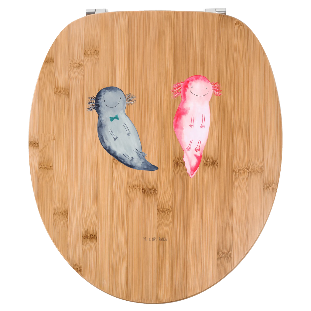 Motiv WC Sitz Axolotl Freundin WC-Sitz, Toilettendeckel, Klobrille, Toilette, Klodeckel, Axolotl, Molch, Lurche, Liebesbeweis, Verlobter, Freund, Liebe, Ehemann, Axolot, große Liebe, Jahrestag, Schwanzlurch, Valentinstag, Lurch