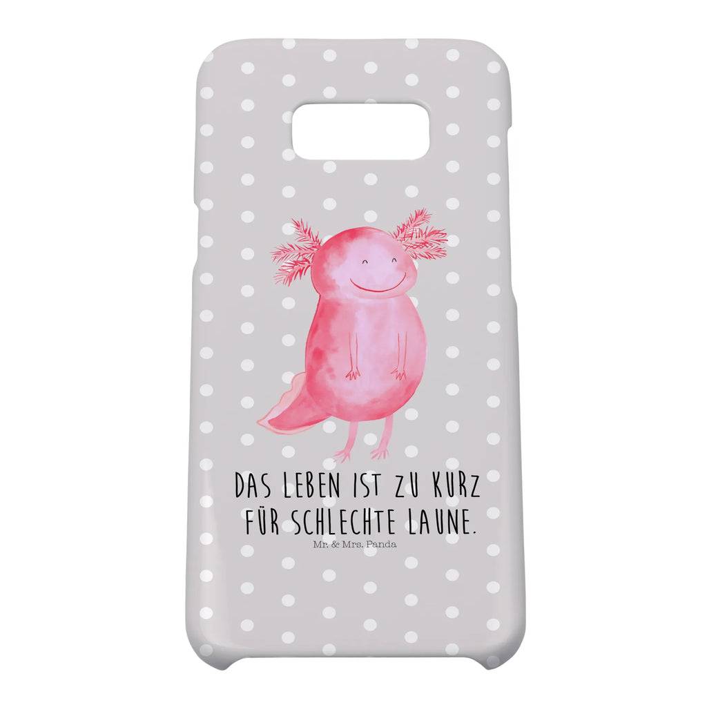 Handyhülle Axolotl Glücklich Hülle, Handy Case, Iphone X, Handy, Iphone 10, Cover, Handycover, Handyhülle, Molch, Axolotl, Lurch, Schwanzlurch, Lurche, Motivation, Axolot, Gute Laune