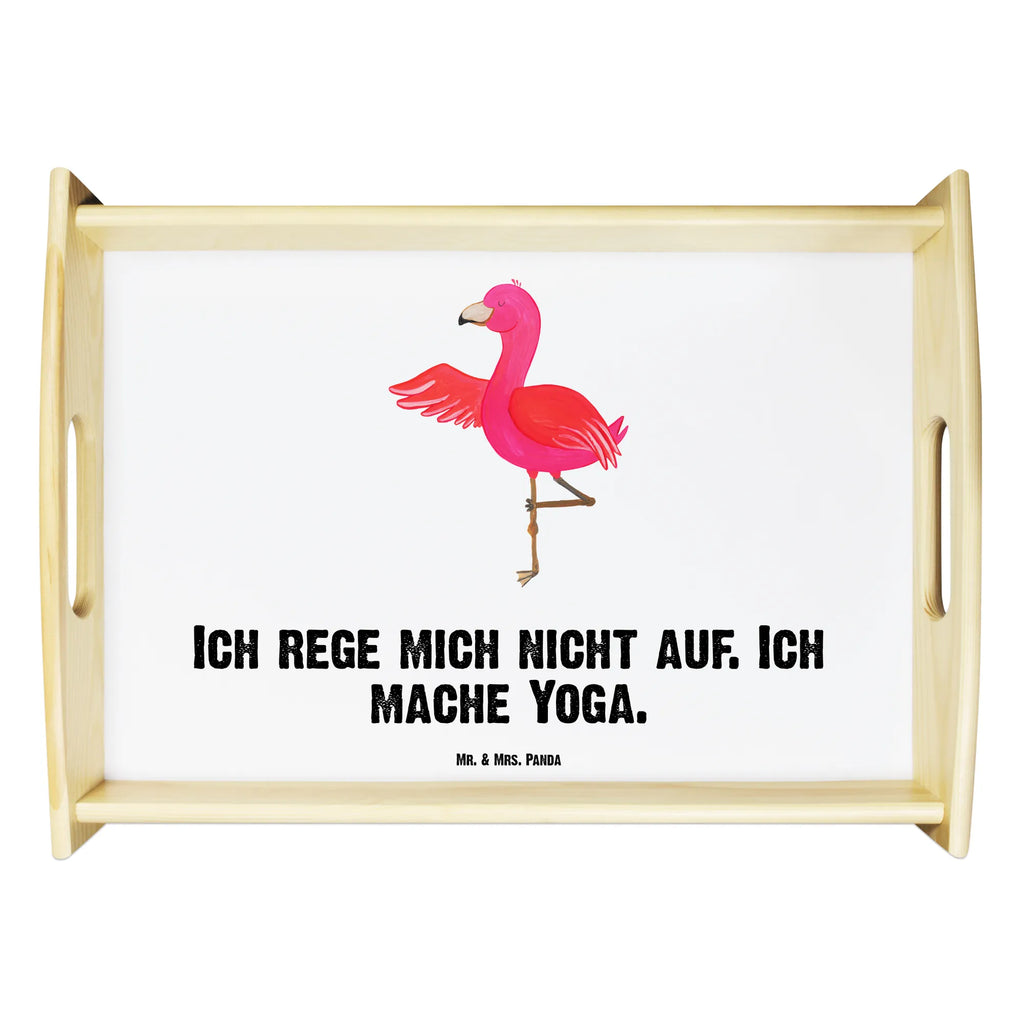 Serving tray flamingo yoga Frühstückstablett, Tablett, Dekotablett, Serviertablett, Küchentablett, Holztablett, Flamingo, Aufregen, Tiefenentspannung, Ärger, Entspannung, Vogel, Namaste, Yoga, Yoga-Übung, Achtsamkeit