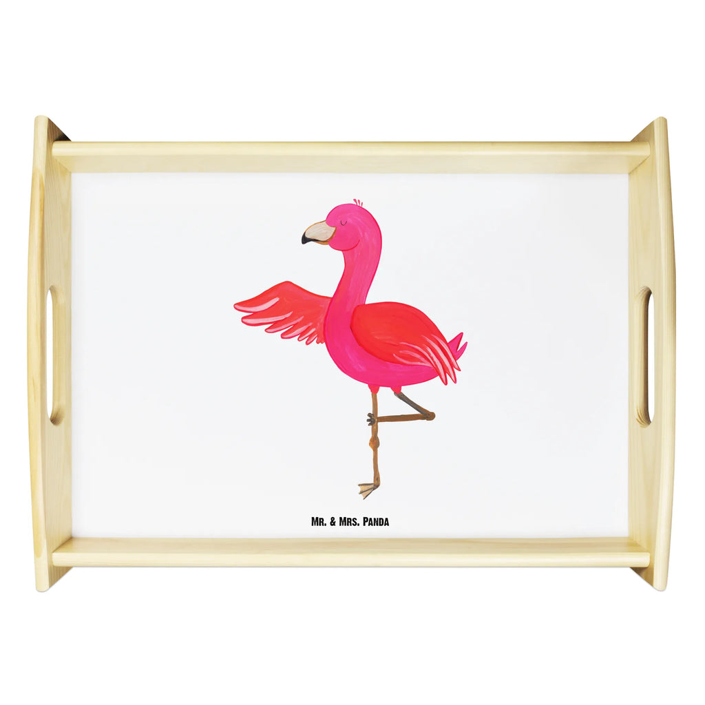 Serving tray flamingo yoga Frühstückstablett, Tablett, Dekotablett, Serviertablett, Küchentablett, Holztablett, Flamingo, Aufregen, Tiefenentspannung, Ärger, Entspannung, Vogel, Namaste, Yoga, Yoga-Übung, Achtsamkeit