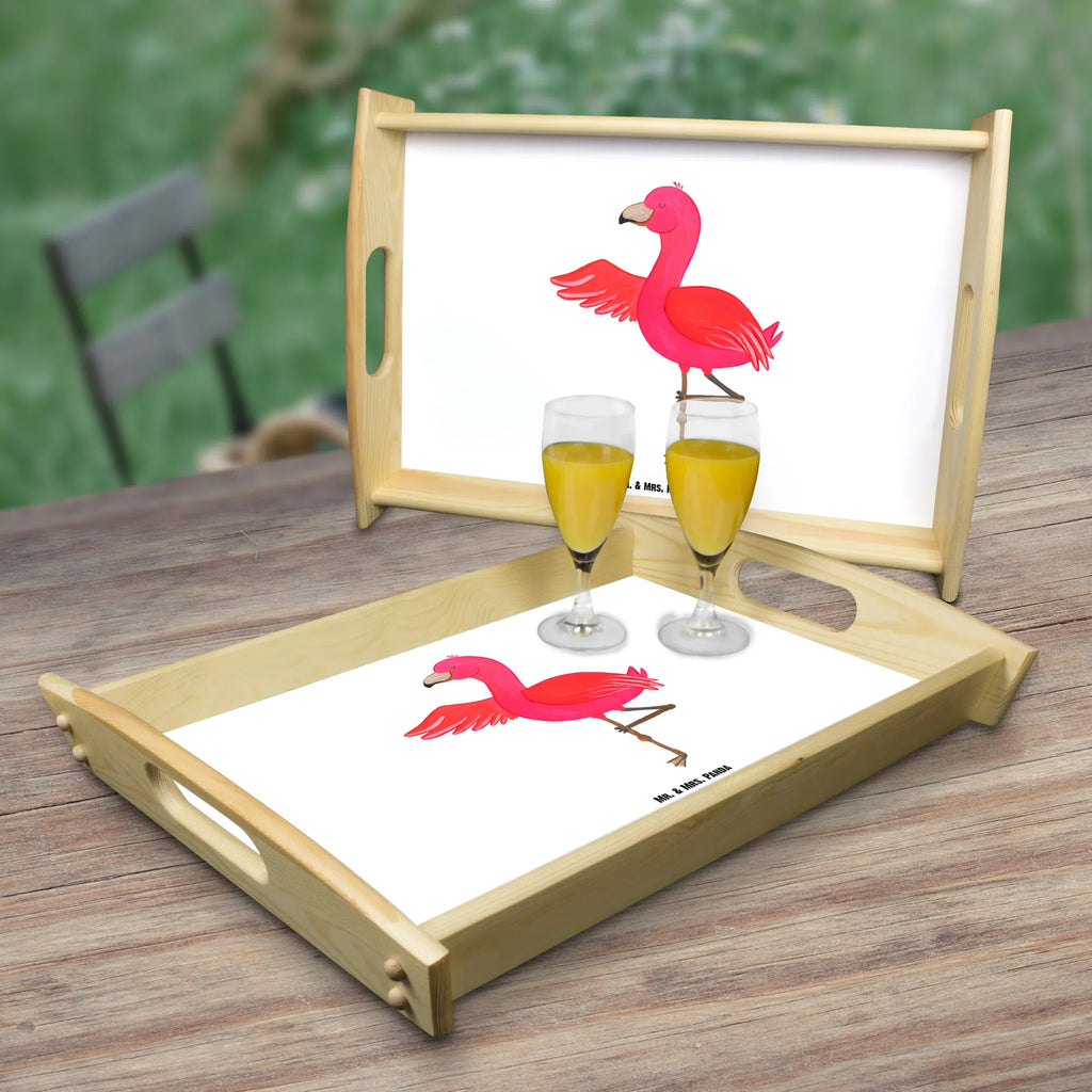 Serving tray flamingo yoga Frühstückstablett, Tablett, Dekotablett, Serviertablett, Küchentablett, Holztablett, Flamingo, Aufregen, Tiefenentspannung, Ärger, Entspannung, Vogel, Namaste, Yoga, Yoga-Übung, Achtsamkeit