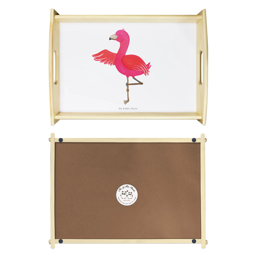 Serving tray flamingo yoga Frühstückstablett, Tablett, Dekotablett, Serviertablett, Küchentablett, Holztablett, Flamingo, Aufregen, Tiefenentspannung, Ärger, Entspannung, Vogel, Namaste, Yoga, Yoga-Übung, Achtsamkeit