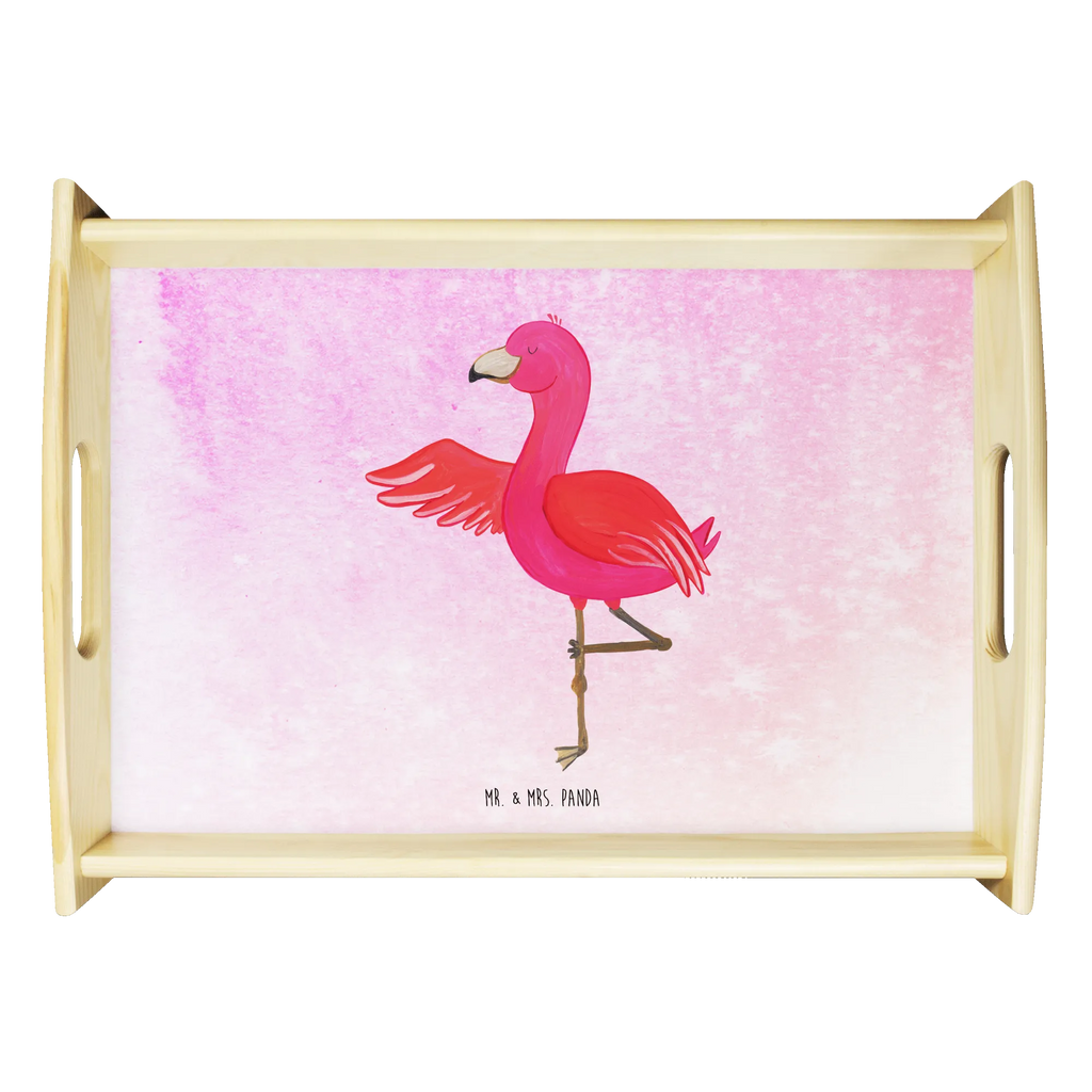 Serving tray flamingo yoga Frühstückstablett, Tablett, Dekotablett, Serviertablett, Küchentablett, Holztablett, Flamingo, Aufregen, Tiefenentspannung, Ärger, Entspannung, Vogel, Namaste, Yoga, Yoga-Übung, Achtsamkeit