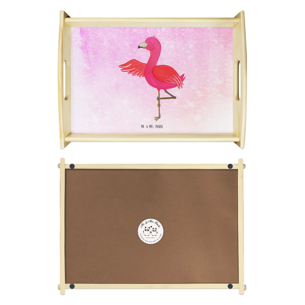 Serving tray flamingo yoga Frühstückstablett, Tablett, Dekotablett, Serviertablett, Küchentablett, Holztablett, Flamingo, Aufregen, Tiefenentspannung, Ärger, Entspannung, Vogel, Namaste, Yoga, Yoga-Übung, Achtsamkeit