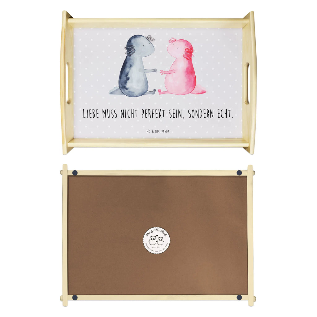 Serving tray axolotl Love tray, kitchen tray, serving tray, breakfast tray, wooden tray, Axolotl, Axelotl, marine animals, Mexican walking fish, salamander, valentine's day, tail, amphibian, friend, axolot, love, proof of love, husband, anniversary, axolotl, fiancé, great love