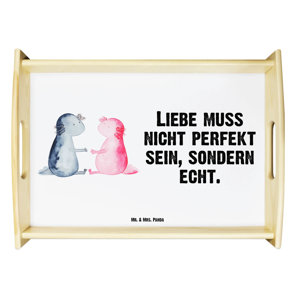 Serving tray axolotl Love tray, kitchen tray, serving tray, breakfast tray, wooden tray, Axolotl, Axelotl, marine animals, Mexican walking fish, salamander, valentine's day, tail, amphibian, friend, axolot, love, proof of love, husband, anniversary, axolotl, fiancé, great love