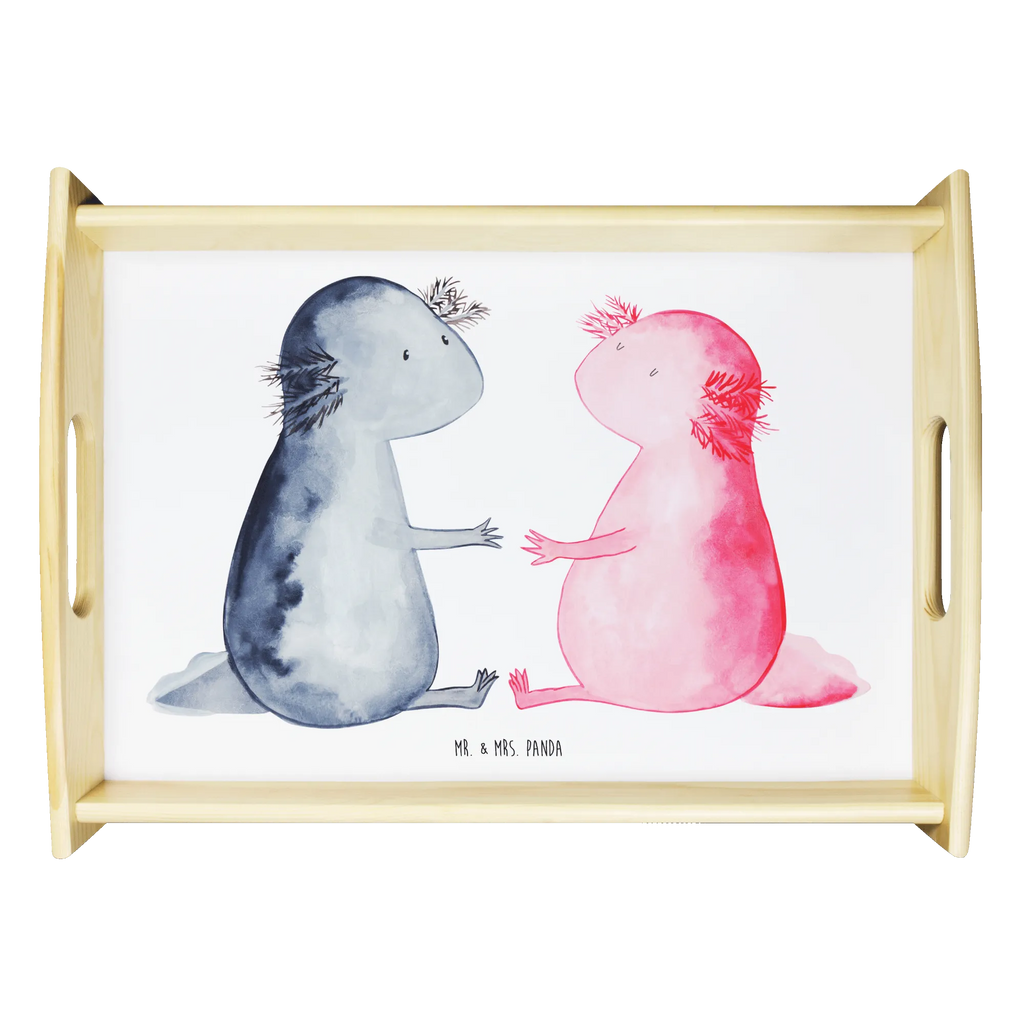 Serving tray axolotl Love tray, kitchen tray, serving tray, breakfast tray, wooden tray, Axolotl, Axelotl, marine animals, Mexican walking fish, salamander, valentine's day, tail, amphibian, friend, axolot, love, proof of love, husband, anniversary, axolotl, fiancé, great love